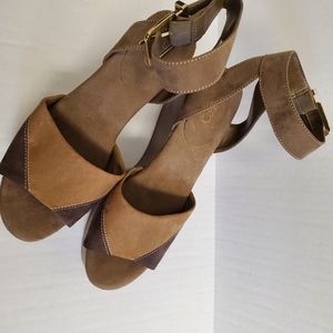 Wedge Ankle Strap Sandals
